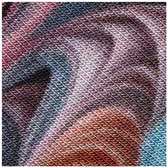Mauve/Blue Abstract