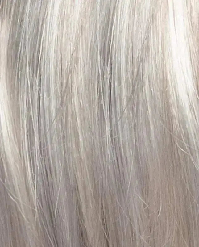 metallic blonde rooted