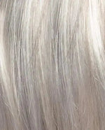 metallic blonde rooted