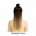 NOGI True Glam Clip Champagne rooted