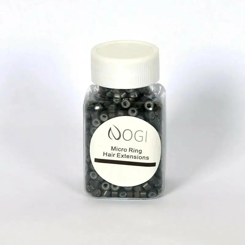 Nogi Accessoires – Mikroringe 50G -  Hell-schwarz