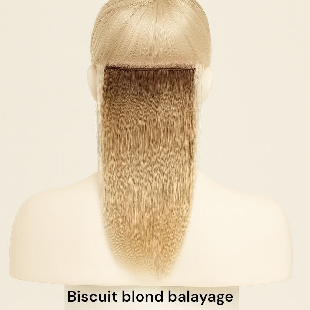 NOGI Wave Piece Biscuit blonde Balayage