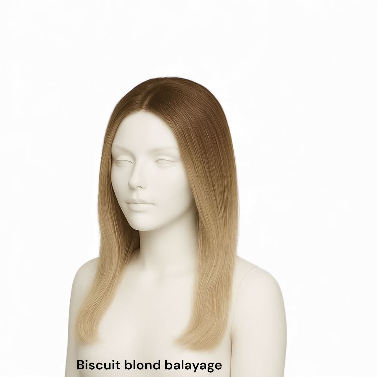 NOGI Toupet Lisa Biscuit Blond Balayage
