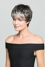 Gisela Mayer Super Lizzy (Klein) Platinum Blond Black Rooted (1001 1B+14)