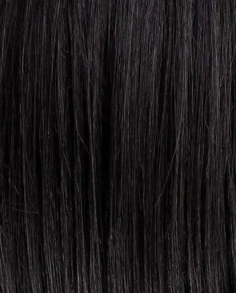 Sleek Hochpferdeschwanz aus hitzebeständiger synthetischer Haarfasern - black Haarteile Ellen Wille Haarteile: