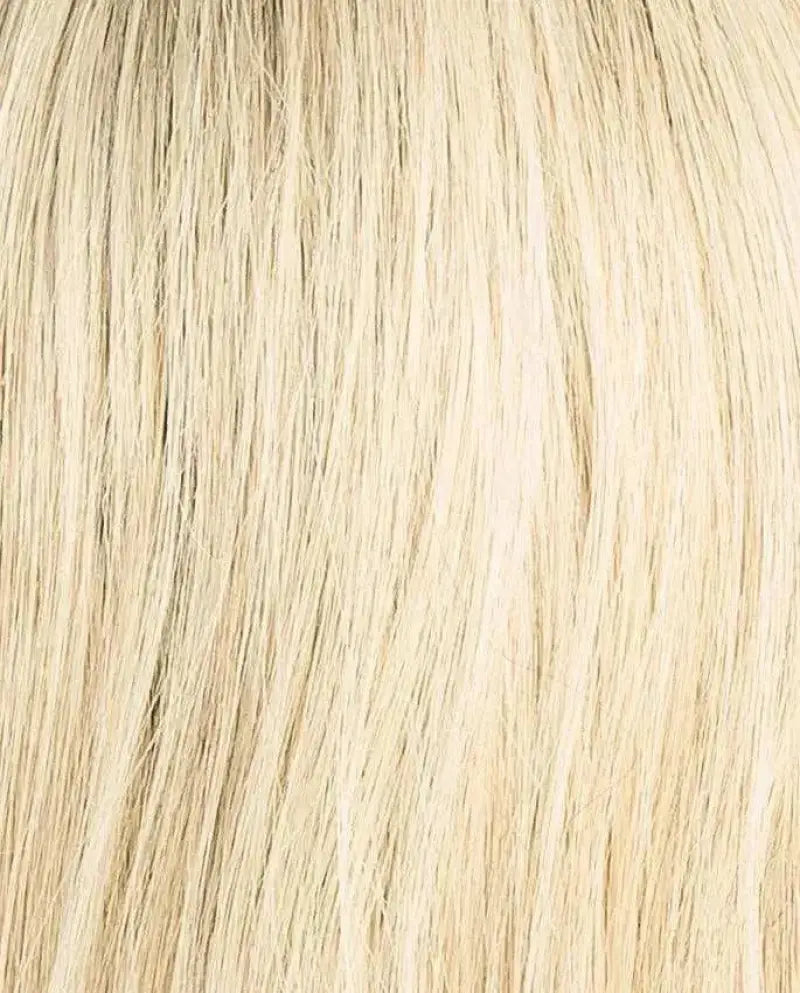 Ellen Wille Haarteil mit langen dunklen lockigen Haaren - platinum blonde Haarteile Haarteile: Hitzeresistentes