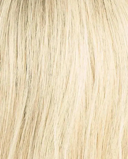 Ellen Wille Haarteil mit langen dunklen lockigen Haaren - platinum blonde Haarteile Haarteile: Hitzeresistentes