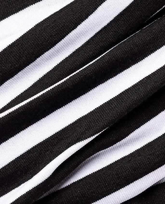 Ellen Wille Goga black white striped