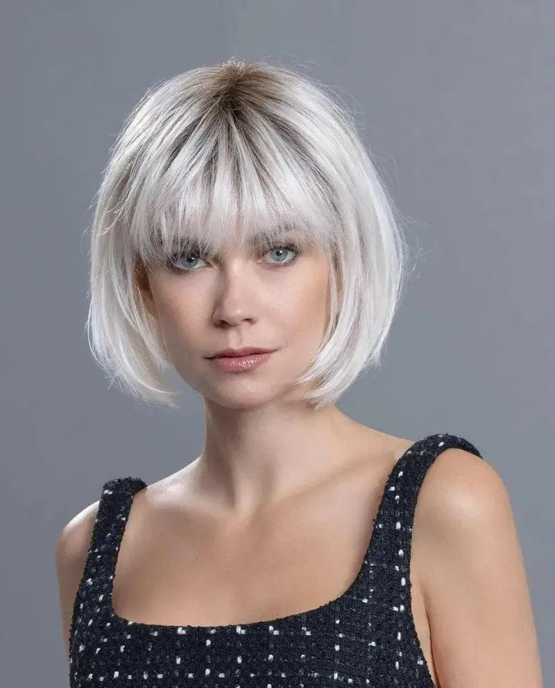 Platinblondes Bob-Haar mit geraden Pony von Ellen Wille - Perücken Kunsthaarperücken Jetzt einkaufen Kaufen 270,38 €