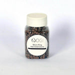 Nogi Accessoires – Mikroringe 50G Dunkel braun