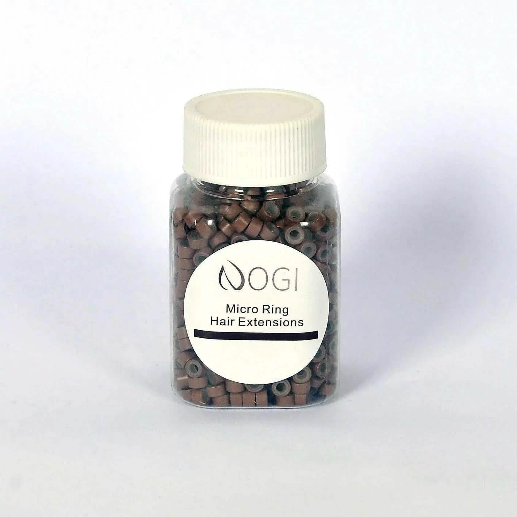 Nogi Accessoires – Mikroringe 50G Dunkel braun