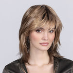 Ellen Wille Rainbow Schulterlange Perücke Perucci in hellem Blond mit Pony, ideal für trendige Alltags- und Abendstylings.