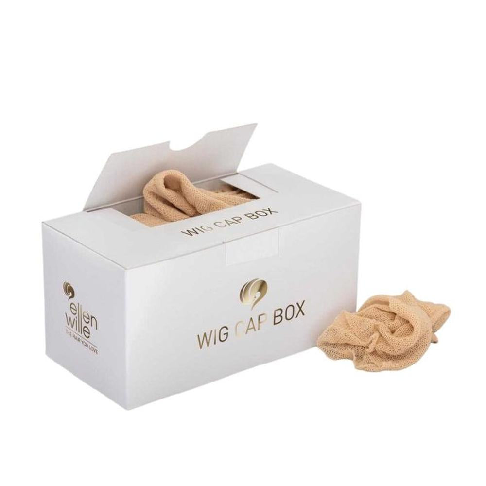 Ellen Wille Perückenunterziehhauben Box: 50 wig caps (mesh beige)